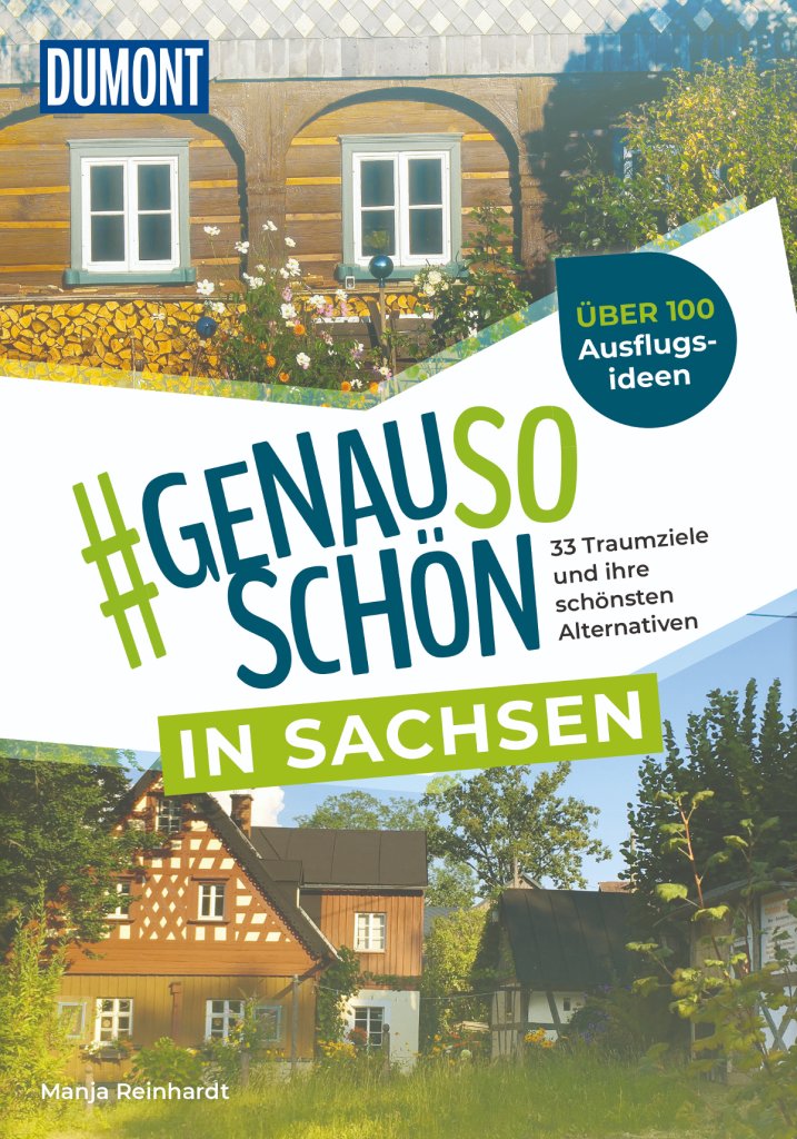 Cover des Reisebuchs #genausschön in Sachsen vom DuMont Reiseverlag