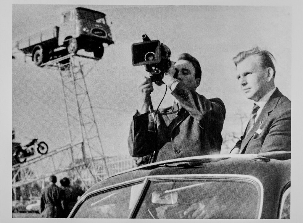 Ernst Hirsch auf der Leipziger messe